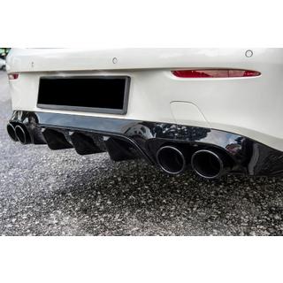 Heckdiffusor Black mit Endrohren Black (Design AMG53) Foto 2