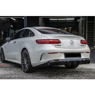 Heckdiffusor Black mit Endrohren Black (Design AMG53) Foto 1
