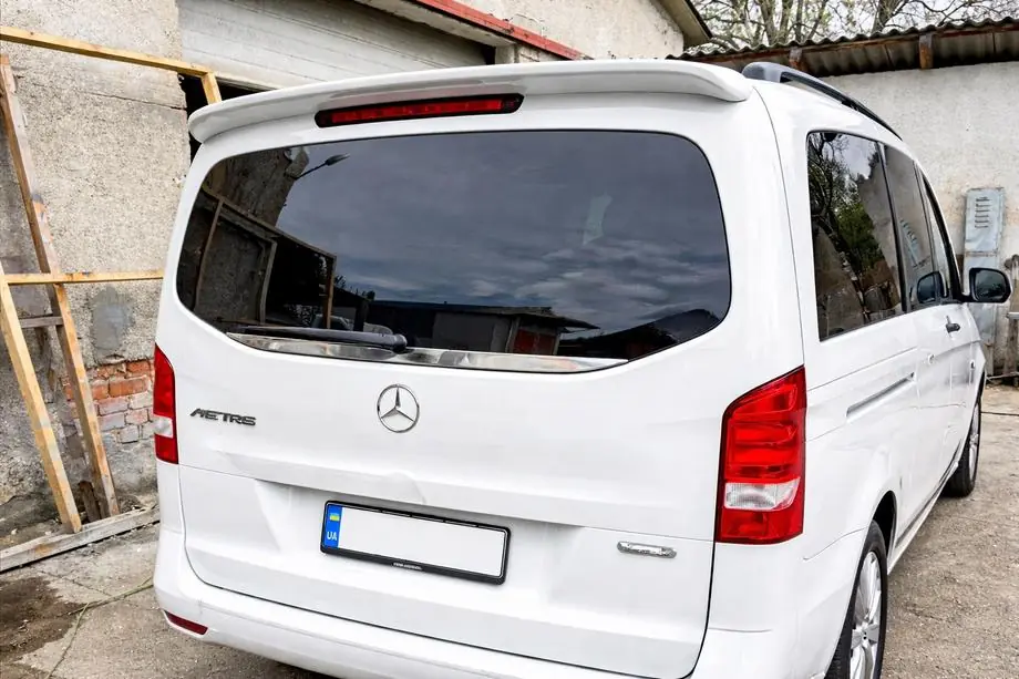 Mercedes Vito/V-class W447 2014- Heckspoiler ABS (Weiß Glanz) Foto 1