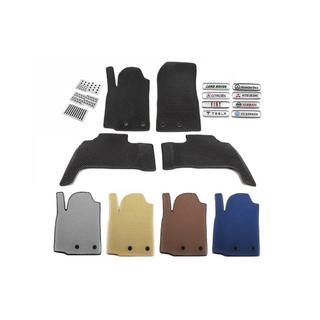 EVA Fußmatten (2 Reihen, Braun)