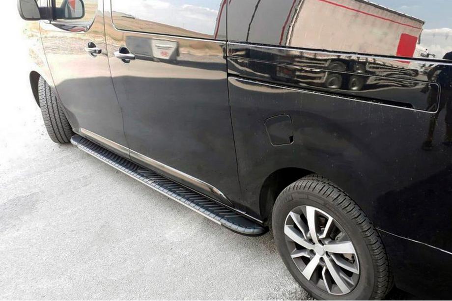 Opel Vivaro 2019- Trittbretter Bosphorus Grey (2 Stk., Aluminium) Foto 1