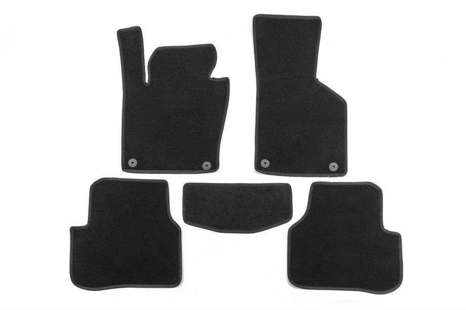 Volkswagen Passat B6 2006-2012 Textil Fußmatten Classic (schwarz) Image