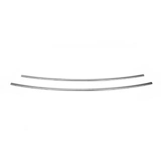 Edelstahl Abdeckung für vordere Stoßstange (2 Stk) Renault Kangoo 2008–2020 Foto 2