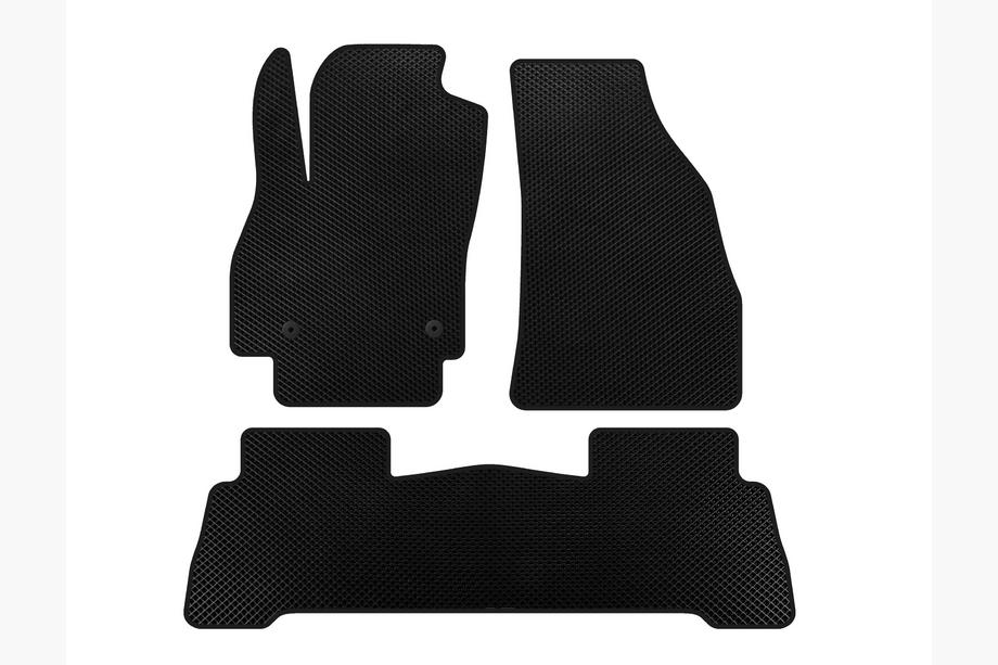 Fiat Fiorino/Qubo 2008-2024 EVA Fußmatten (Für Fiorino, Schwarz) Image