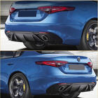 Alfa Romeo Giulia 2016-2022 Heckdiffusor mit Endrohren V1 (Kunststoff) Foto 5