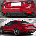 Alfa Romeo Giulia 2016-2022 Heckstoßstangendiffusor Lip Carbon V2 (Carbon) Foto 5