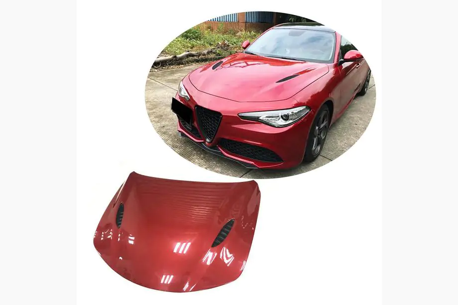 Alfa Romeo Giulia 2016-2022 Motorhaube V2 (Carbon) Image
