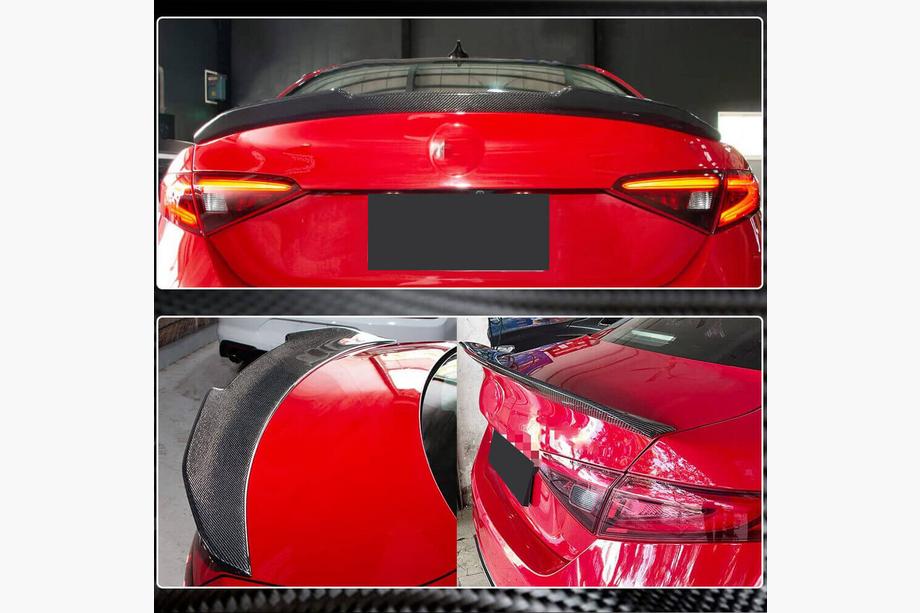 Alfa Romeo Giulia 2016-2022 Heckspoiler V4 (Carbon) Foto 4