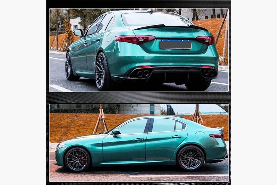 Alfa Romeo Giulia 2016-2022 Heckspoiler V3 (Carbon) Foto 2