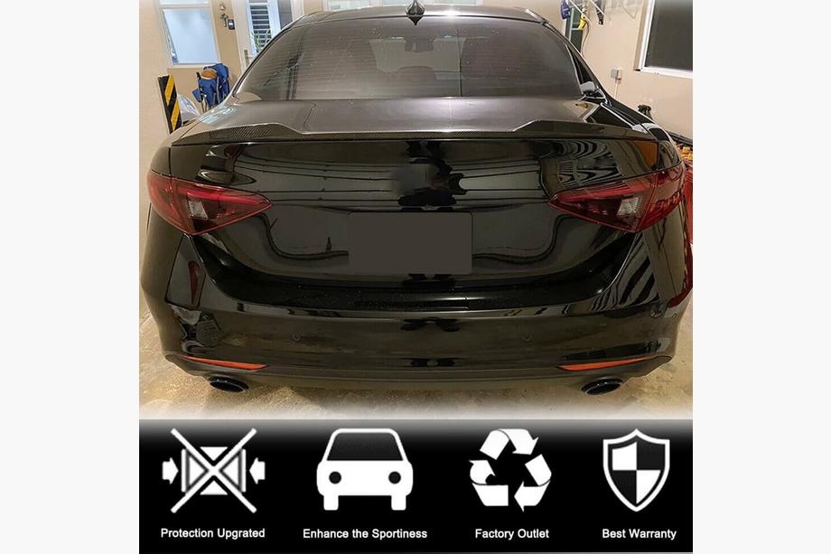 Alfa Romeo Giulia 2016-2022 Heckspoiler V3 (Carbon) Foto 4