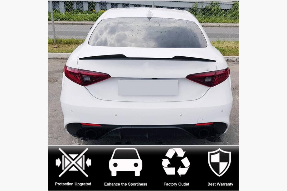Alfa Romeo Giulia 2016-2022 Heckspoiler V3 (Carbon) Foto 9