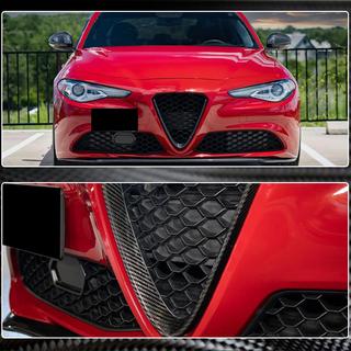 Grillabdeckung (für Base, Trockencarbon) Alfa Romeo Giulia 2016-2022 Foto 4