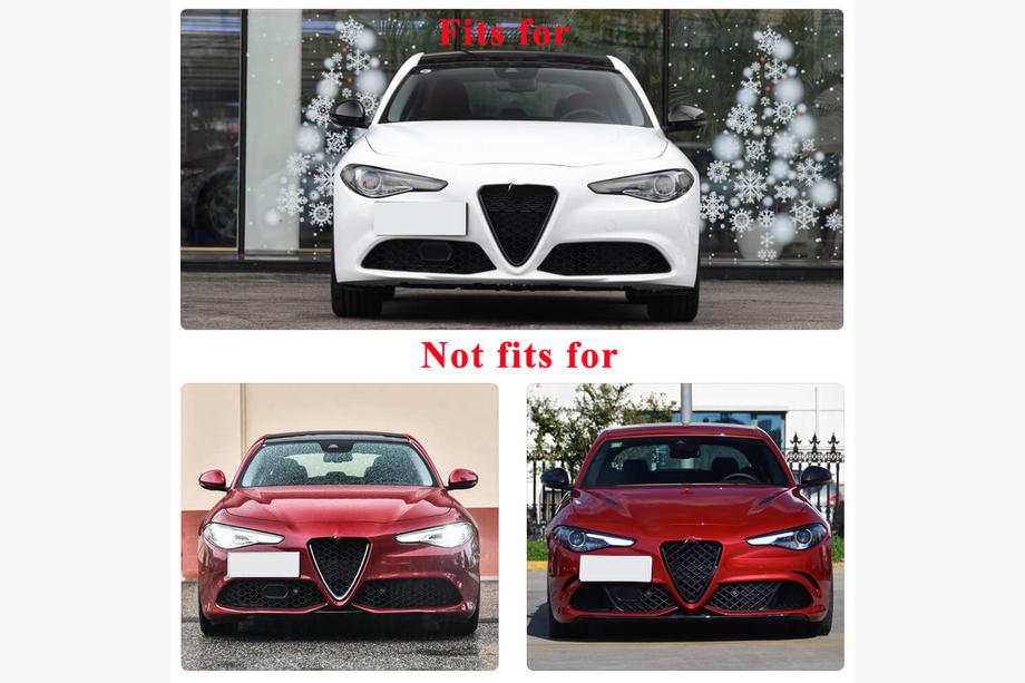 Alfa Romeo Giulia 2016-2022 Frontstoßstange Lippe V2 Aufsatz (für Base, Carbon) Foto 4