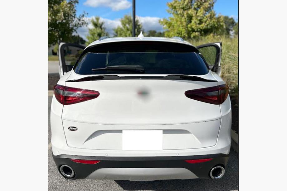 Alfa Romeo Stelvio 2016- Frontspoiler unten V1 (2017-2023, ABS) Foto 1