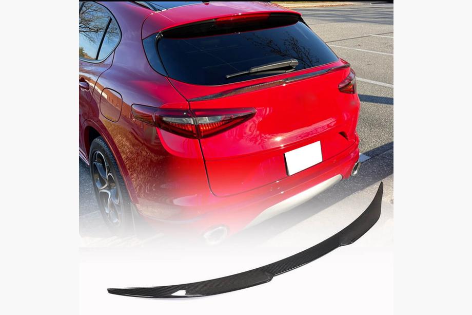 Alfa Romeo Stelvio 2016- Frontspoiler unten V1 (2017-2023, ABS) Foto 2