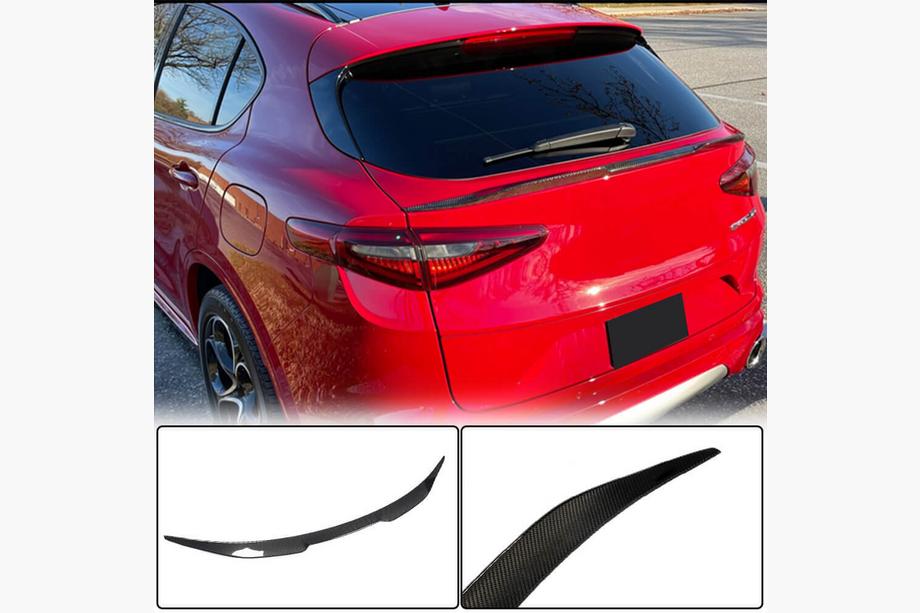 Alfa Romeo Stelvio 2016- Frontspoiler unten V1 (2017-2023, ABS) Foto 3