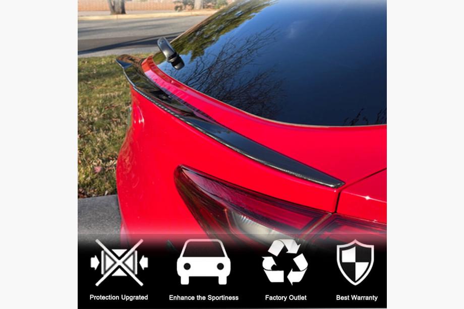 Alfa Romeo Stelvio 2016- Frontspoiler unten V1 (2017-2023, ABS) Foto 5