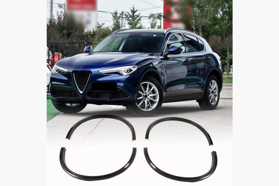 Alfa Romeo Stelvio 2016- Kotflügelverbreiterungen (2017-2023, Carbon) Foto 1