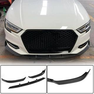 Frontstoßstangen-Lippe Lip V1 (für Base 2017-2020 Sedan, Carbon) Audi A3 2012-2020 Foto 1