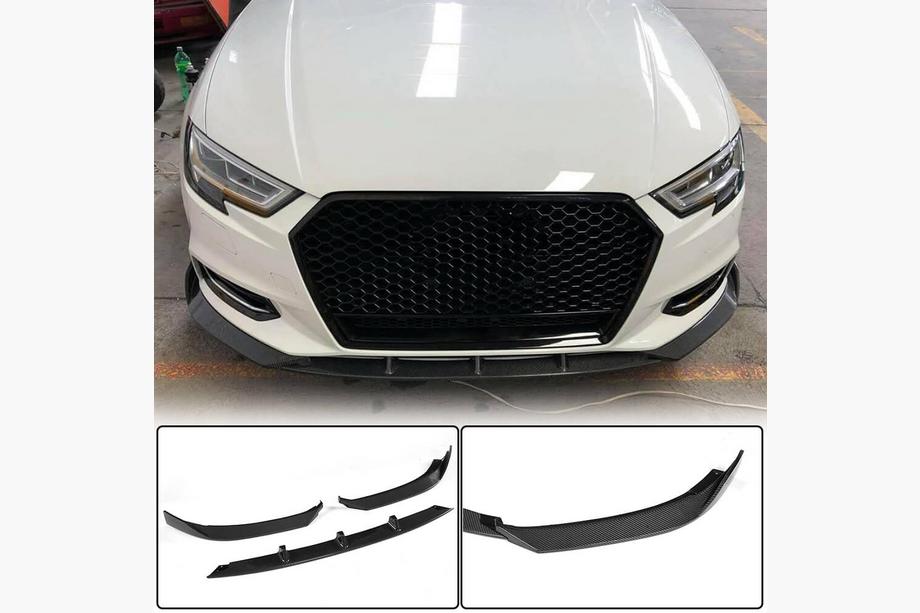 Audi A3 2012-2020 Frontstoßstange Lippe (FRP) Image