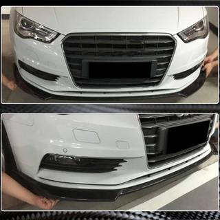 Frontstoßstangen-Lippe Lip V1 (für Base 2012-2016 Sedan, Carbon) Audi A3 2012-2020 Foto 3
