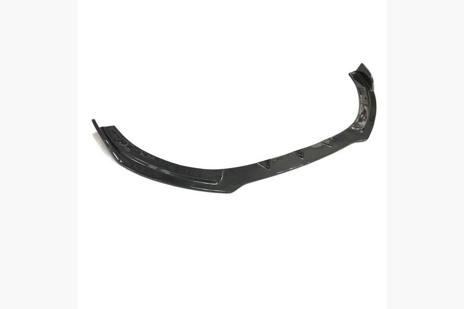 Audi A3 2012-2020 Frontstoßstange Lippe V1 Aufsatz (für Base 2017-2020 HB, Carbon) Foto 4