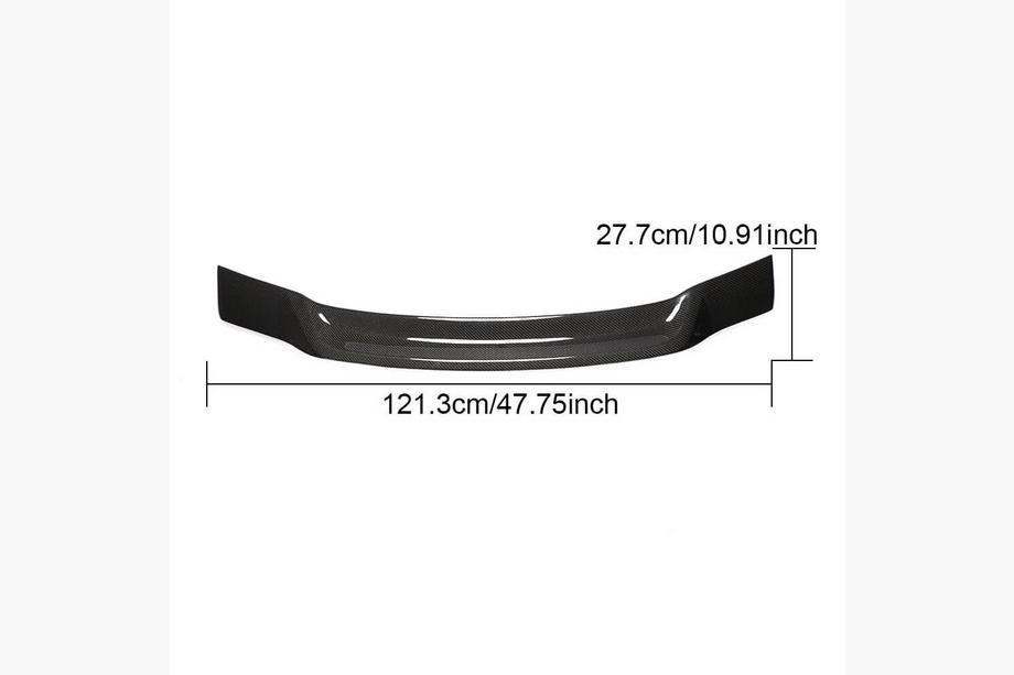 Audi A4 B8 2007-2015 Heckspoiler V4 (für Base 2011-2015, Carbon) Foto 5