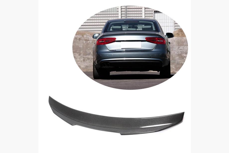 Audi A4 B8 2007-2015 Spoiler V3 (für Base 2011-2015, Carbon) Foto 1