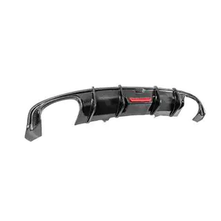 Heckstoßstangen-Diffusor (für Base Sedan 2015-2019, Carbon) Foto 4