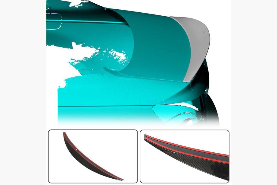 Audi A4 B9 2015-2024 Spoiler V1 (für Sedan, Carbon) Foto 2