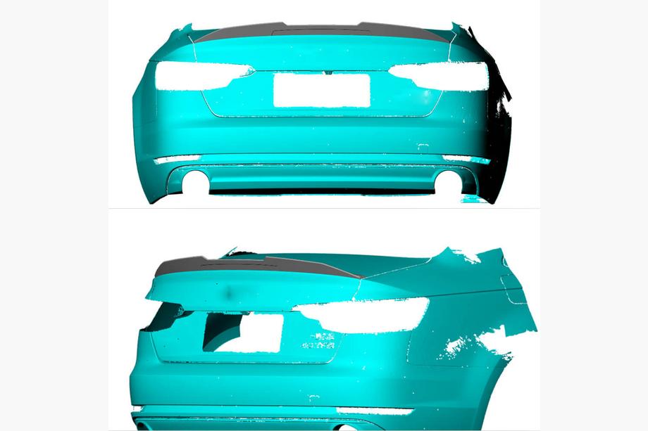 Audi A4 B9 2015-2024 Spoiler V4 (für Sedan Carbon) Foto 2