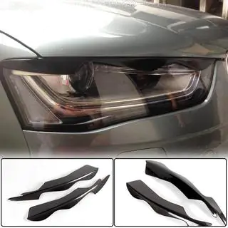 Scheinwerferblenden (2011-2015, Carbon) Audi A4 B8 2007-2015 Foto 1