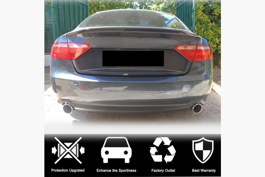 Audi A5 2007-2015 Heckspoiler V6 (für Coupe, Carbon) Foto 2