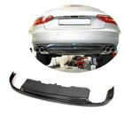 Audi A5 2007-2015 Heckdiffusor Stoßstange (für Base Coupe/Cabrio 2007-2011, Carbon) Foto 1