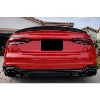 Heckspoiler V6 (für Sportback, Carbon) Audi A5 2016-2025 Foto 2