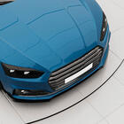 Audi A5 2016-2025 Frontstoßstange Lippe V2 Aufsatz (für S-Line 2016-2020, Carbon) Foto 2