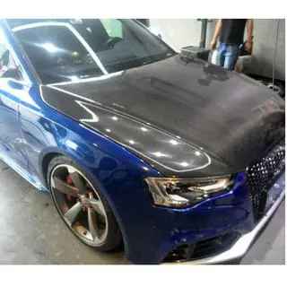 Motorhaube (2012-2015, Carbon) Audi A5 2007-2015 Foto 2
