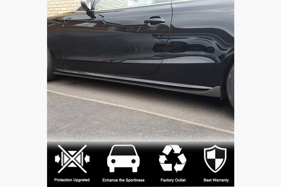 Audi A5 2007-2015 Seitenschweller (Coupé/Cabrio, Carbon) Foto 2