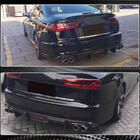 Audi A6 C7 2011-2017 Heckstoßstangendiffusor Carbon (für Base 2014-2018) Foto 4