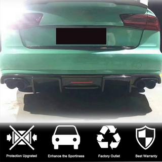 Heckstoßstangendiffusor Carbon (für Base 2014-2018) Audi A6 C7 2011-2017 Foto 2