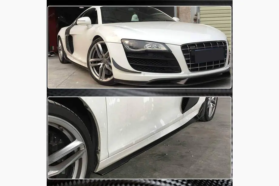Audi R8 2006-2015 Einstiegsleisten Abdeckungen (Carbon) Foto 4