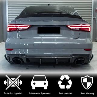 Heckstoßstangen-Diffusor V1 (für RS3 Sedan 2017-2019, Carbon) Audi A3 2012-2020 Foto 3