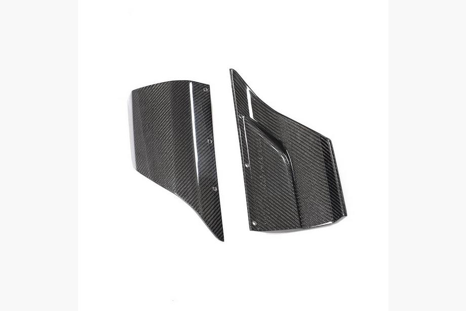 Audi A3 2012-2020 Heckstoßstangen-Flaps (für RS3 Sedan 2017-2019, Carbon) Foto 5