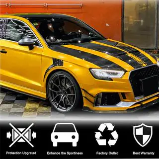Frontstoßstangen-Lippe V2 (für RS3 Sedan 2017-2020, Carbon) Foto 3