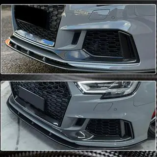 Frontstoßstangen-Lippe V1 (für RS3 Sedan 2017-2020, Carbon) Foto 4