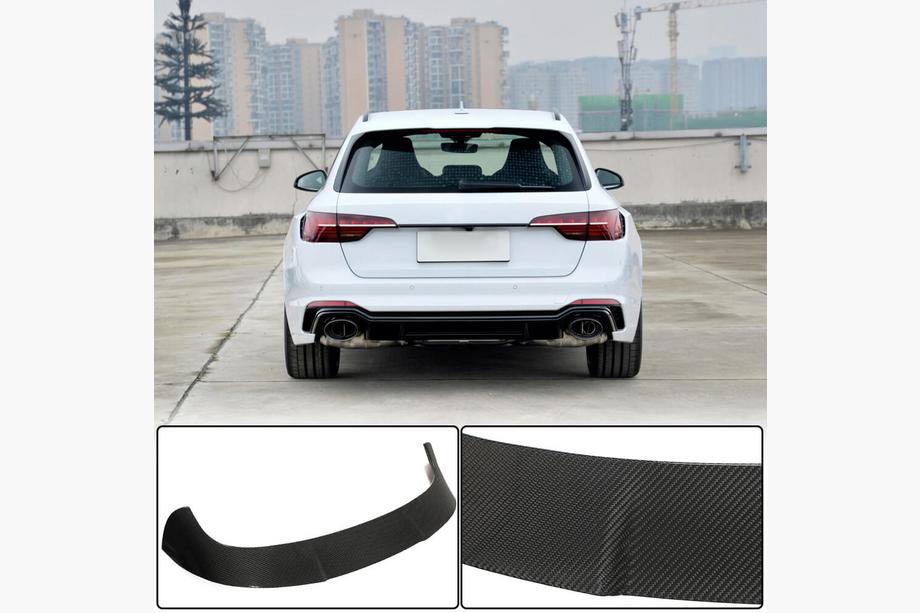 Audi A4 B9 2015-2024 Heckspoiler (für RS4 Avant 2020+, Carbon) Foto 1