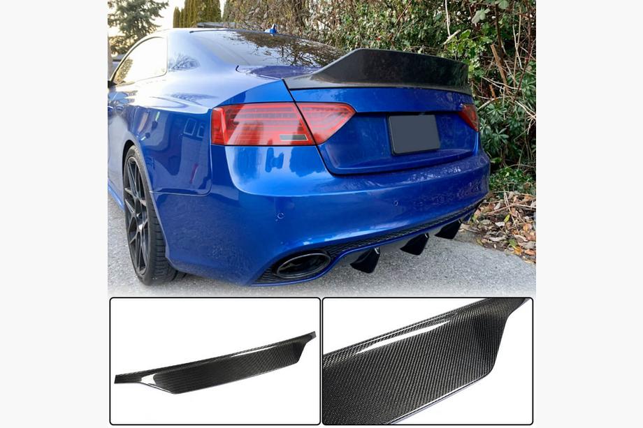 Audi A5 2007-2015 Heckspoiler V3 (für Coupe, Carbon) Foto 1