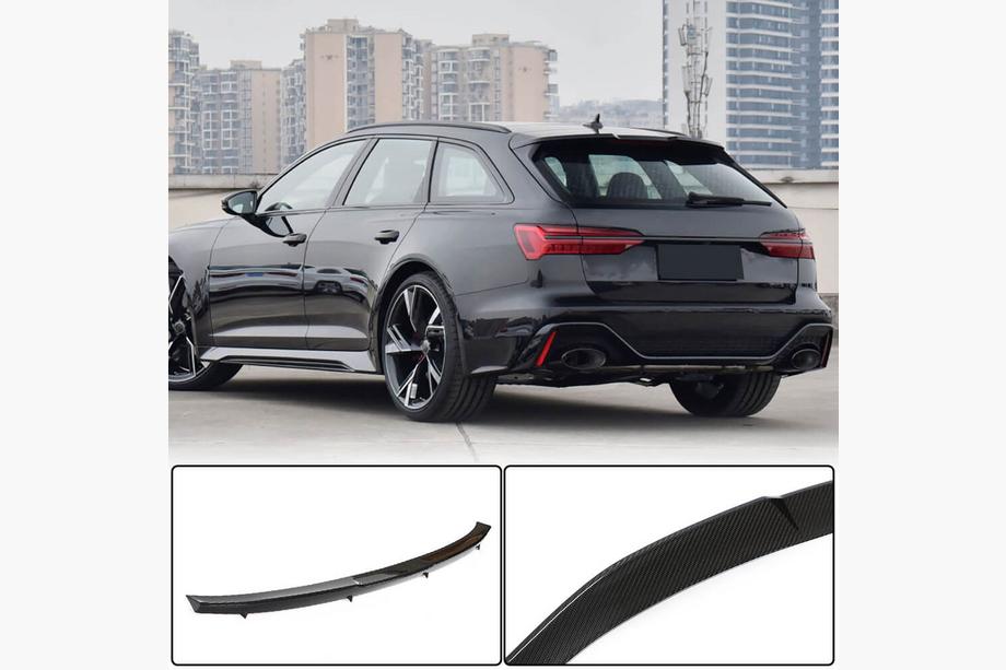 Audi A6 C8 2018–2025 Spoiler V3 (für Avant, Carbon) Foto 1