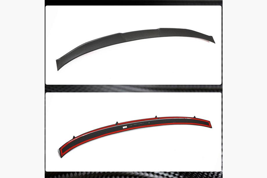 Audi A6 C8 2018–2025 Spoiler V3 (für Avant, Carbon) Foto 3