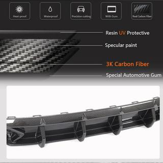 Heckdiffusor Stoßstange (für RS6, Carbon) Foto 3